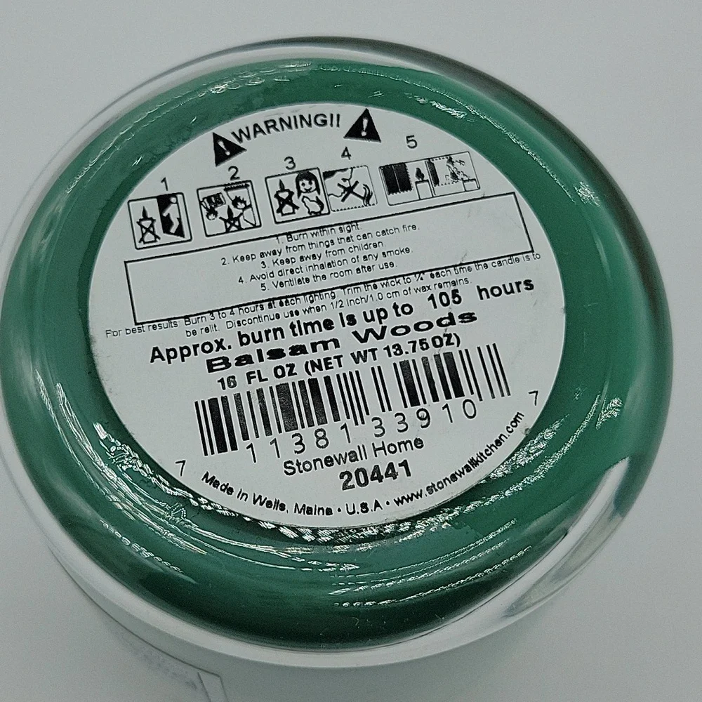 🌟 NEW Stonewall Home Balsam Woods Candle - Picture 6 of 6